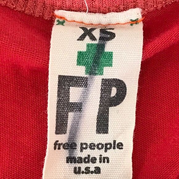 Free People Tie Dye Waffle Knit Open Cardigan Women's XS Pockets Thermal Stretch - Picture 7 of 9